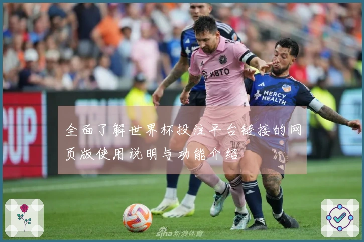 全面了解世界杯投注平台链接的网页版使用说明与功能介绍